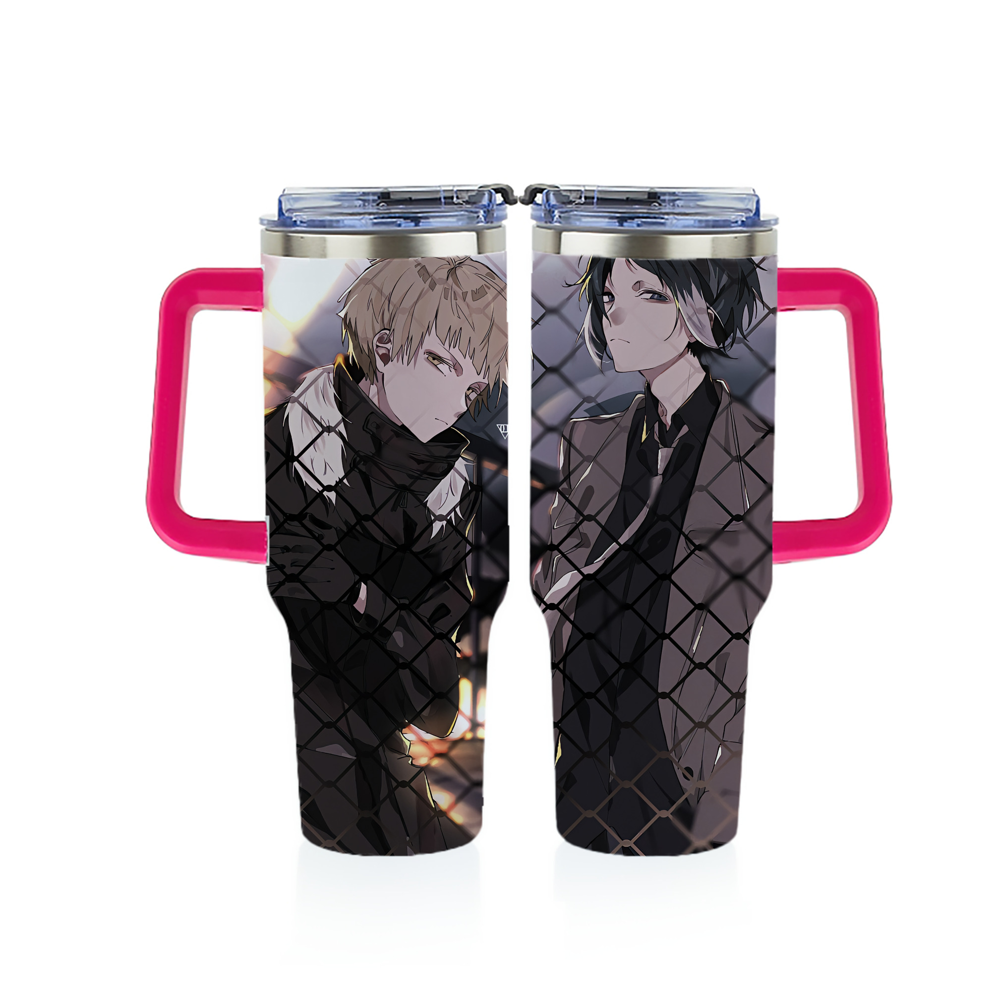 （画像用） 文豪ストレイドッグス Bungo Stray Dogs 1200ｍLフルプリント車用タンブラー